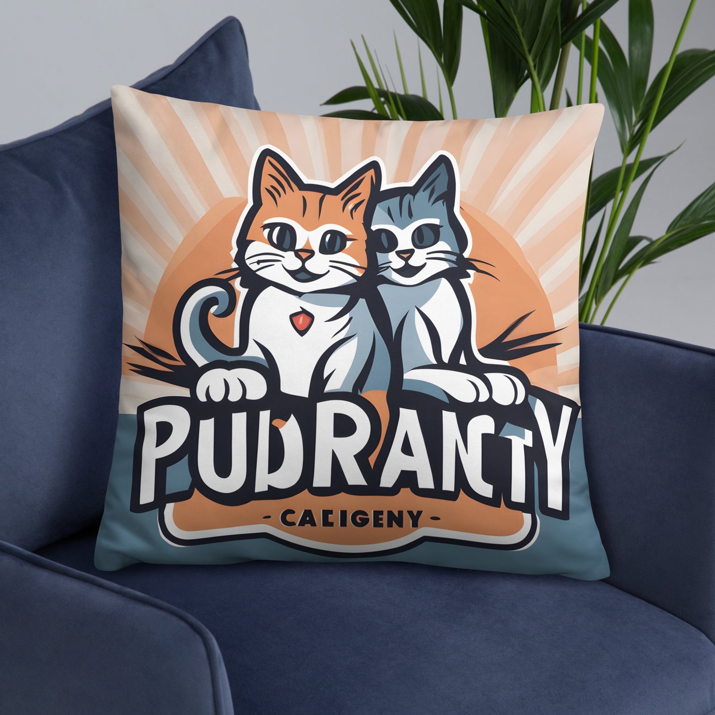 Pillow - Duo Cats