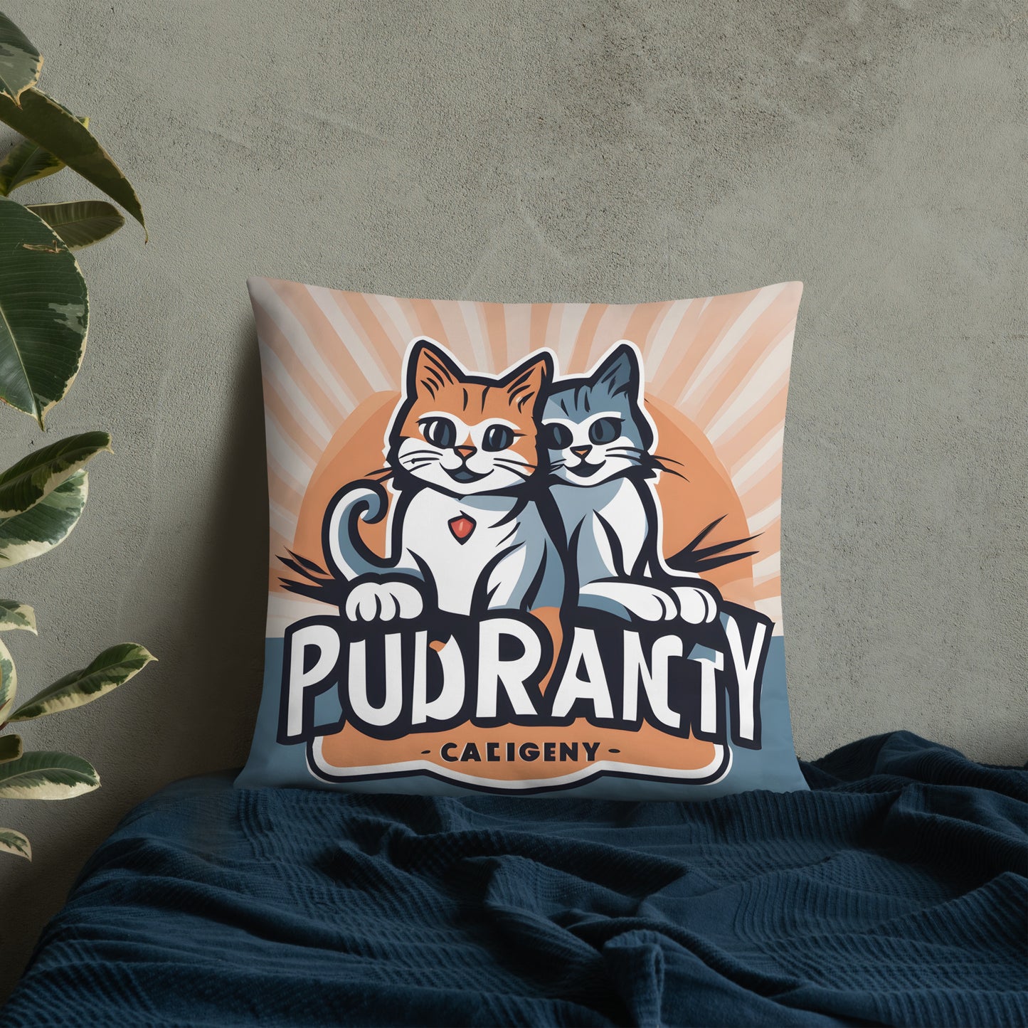 Pillow - Duo Cats