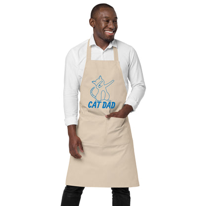 cat dad apron from Purrgency