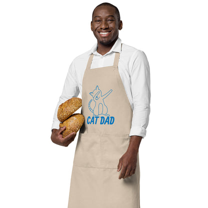 cat dad apron from Purrgency